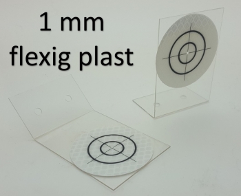 Plastvinkel 45° eller 90° 1mm med reflextejp