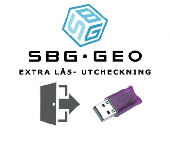 Geo Network extra hårdvarulås för utcheckning