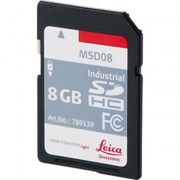 Leica MSD08 SD-minnekort av industriell kvalitet på 8 GB