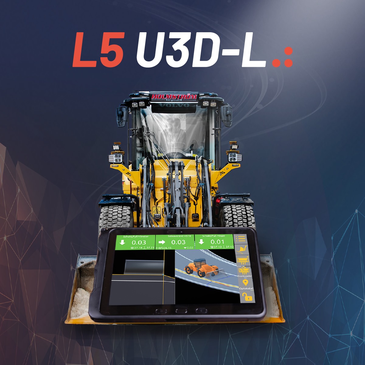 L5 U3D-L Hjullastersystem
